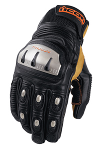 Icon Timax TRX Black Gloves